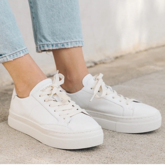 Soludos Women's Roma Sneakers – Colorblock Low-Top Lace-Up Shoes With Rubber Sole
